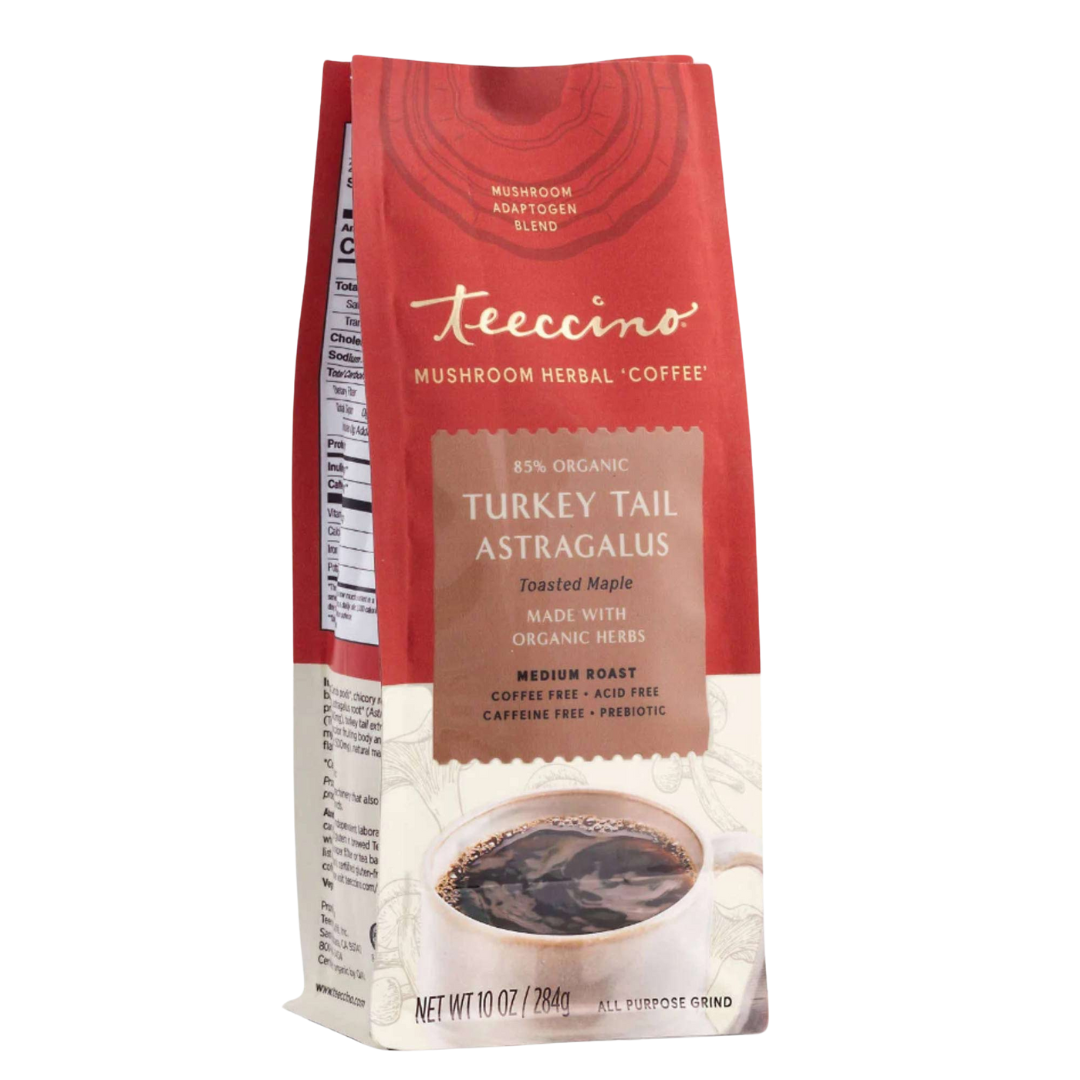 Turkey Tail Astragalus Toasted Maple Herbal Coffee