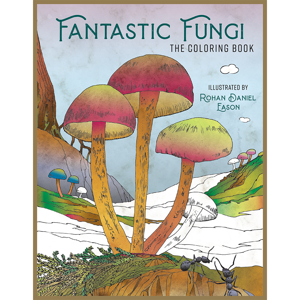 Fantastic Fungi Coloring Book