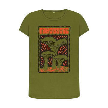 Moss Green Fantastic Crewneck T-Shirt